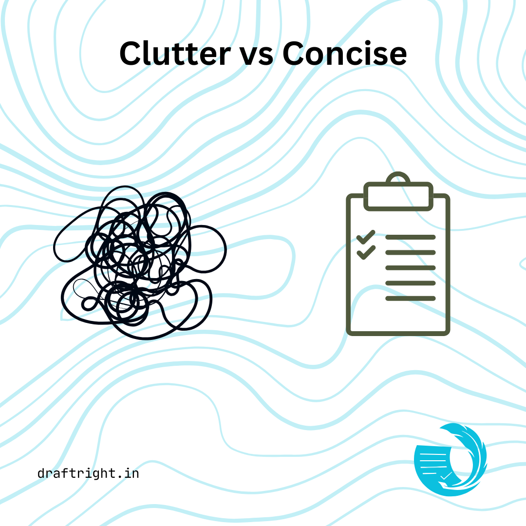 Clutter vs Concise